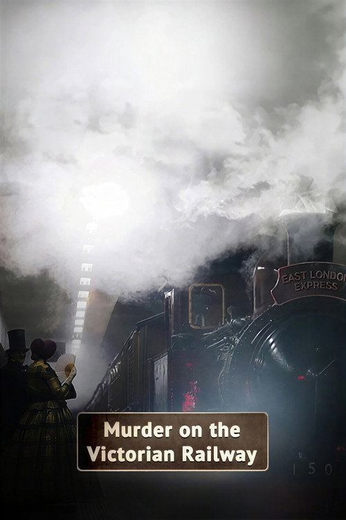 Poster Murder on the Victorian Railway