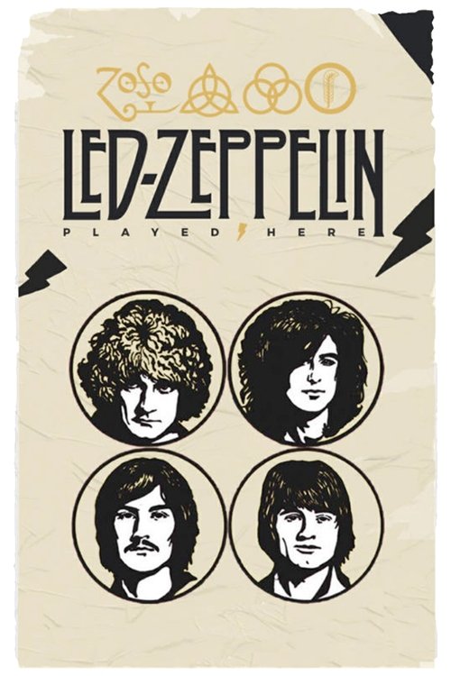 Poster Led Zeppelin Played Here