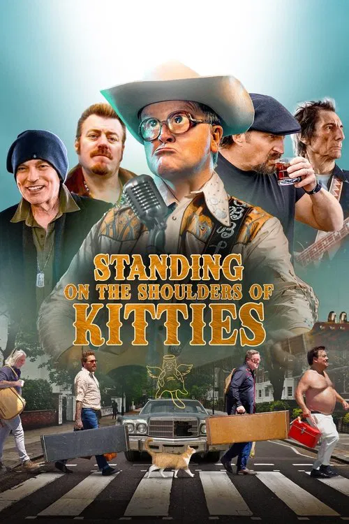 Poster Standing on the Shoulders of Kitties