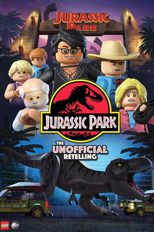 Poster Lego Jurassic Park: The Unofficial Retelling