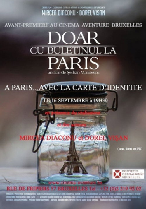 Poster Doar cu buletinul la Paris