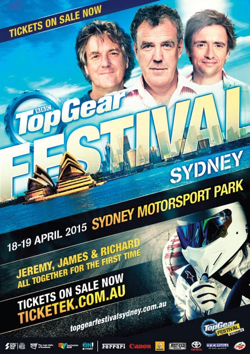 Poster Top Gear Festival: Sydney