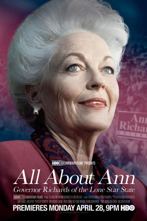 Poster All About Ann: Governor Richards of the Lone Star State