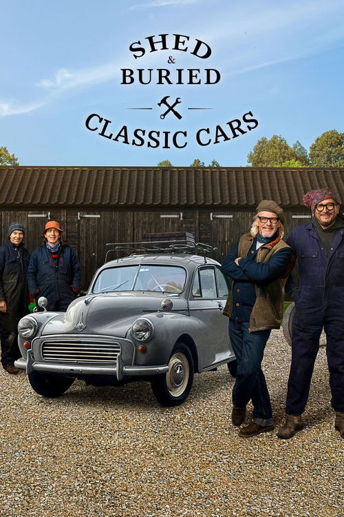 Poster Shed & Buried: Classic Cars