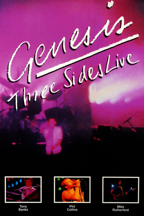 Poster Genesis: Three Sides Live