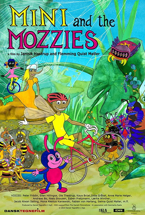 Poster Cykelmyggen og minibillen