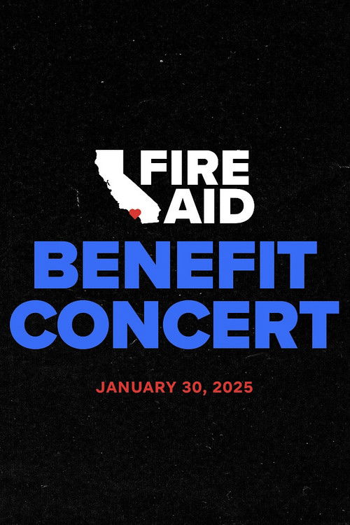 Poster FireAid Benefit Concert