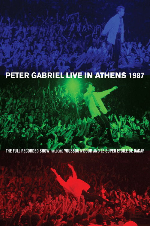 Poster Peter Gabriel: Live in Athens 1987