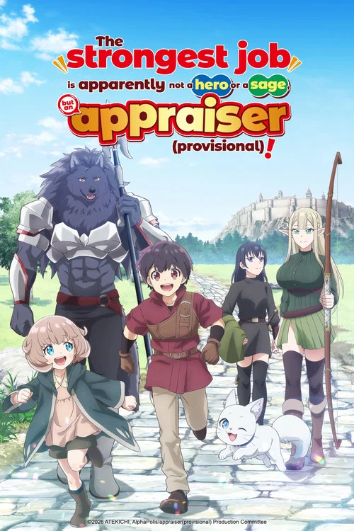 Poster The Strongest Job Is Apparently Not a Hero or A Sage, but An Appraiser (provisional)!