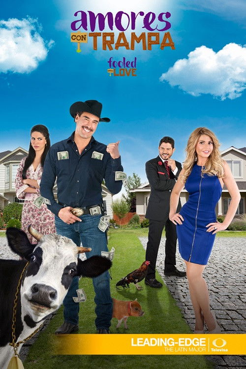 Poster Amores con trampa