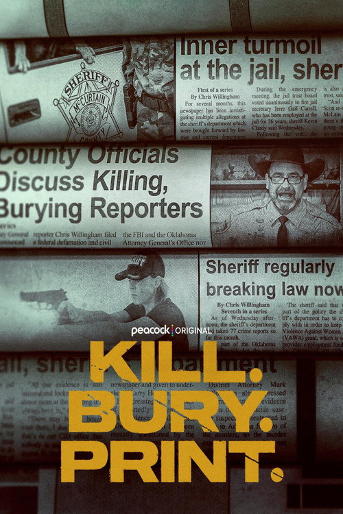 Poster Kill. Bury. Print.