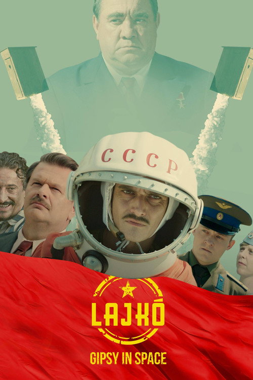 Poster Lajkó, tigan în cosmos