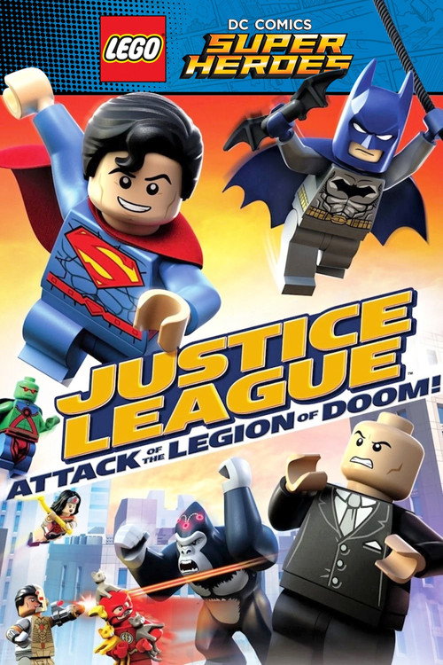 Poster Lego DC Super Heroes: Justice League - Attack of the Legion of Doom!
