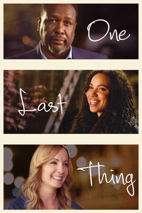 Poster One Last Thing
