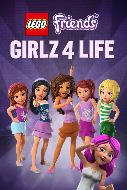 Poster Lego Friends: Girlz 4 Life