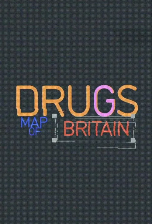Poster Drugs Map of Britain