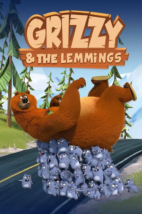 Poster Grizzy si lemingii