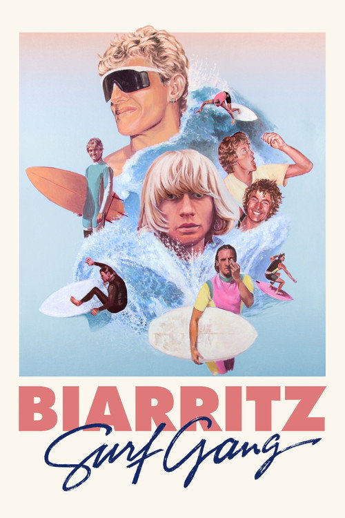 Poster Biarritz Surf Gang