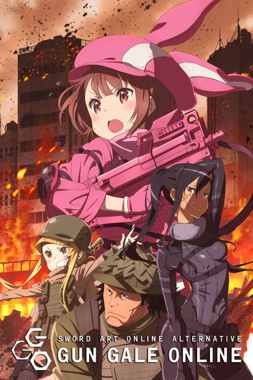Pôster de Sword Art Online Alternative: Gun Gale Online