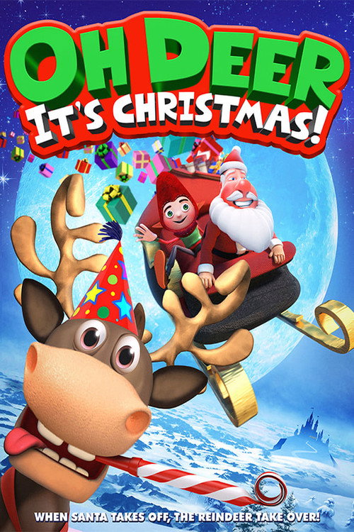Poster Oh Deer: It's Christmas