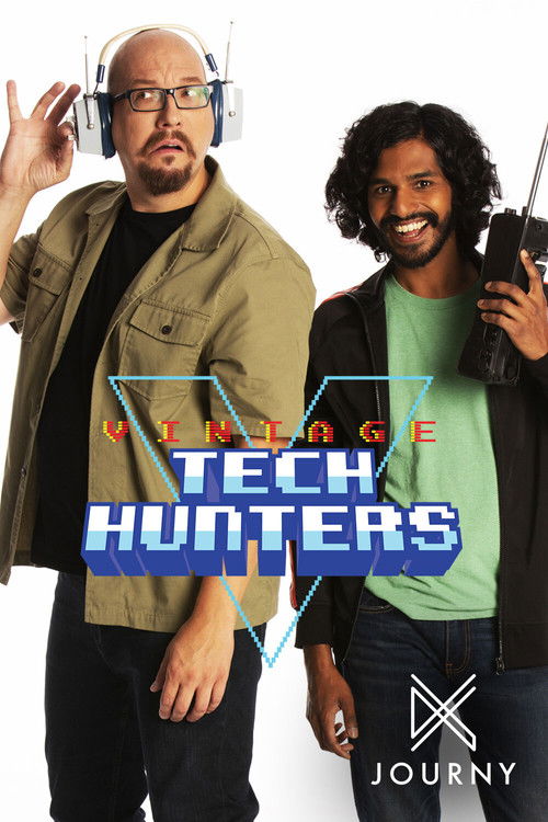 Poster Vintage Tech Hunters