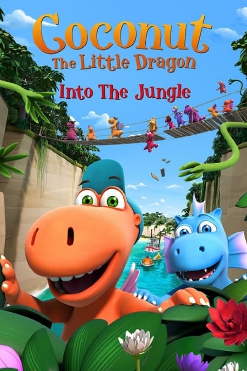 Poster Coconut, micul dragon - Aventuri în junglã