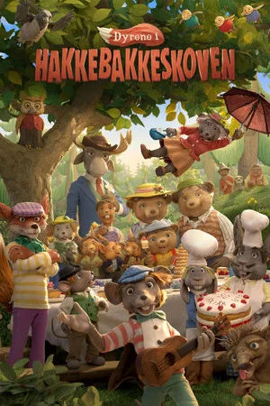 Постер: Dyrene i Hakkebakkeskogen