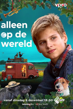 Постер: Alleen op de wereld